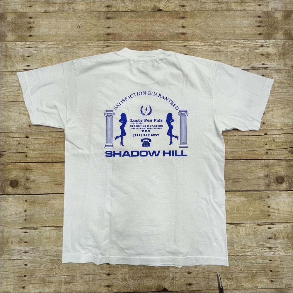 NWOT Shadow Hills White Call Girls T-Shirt